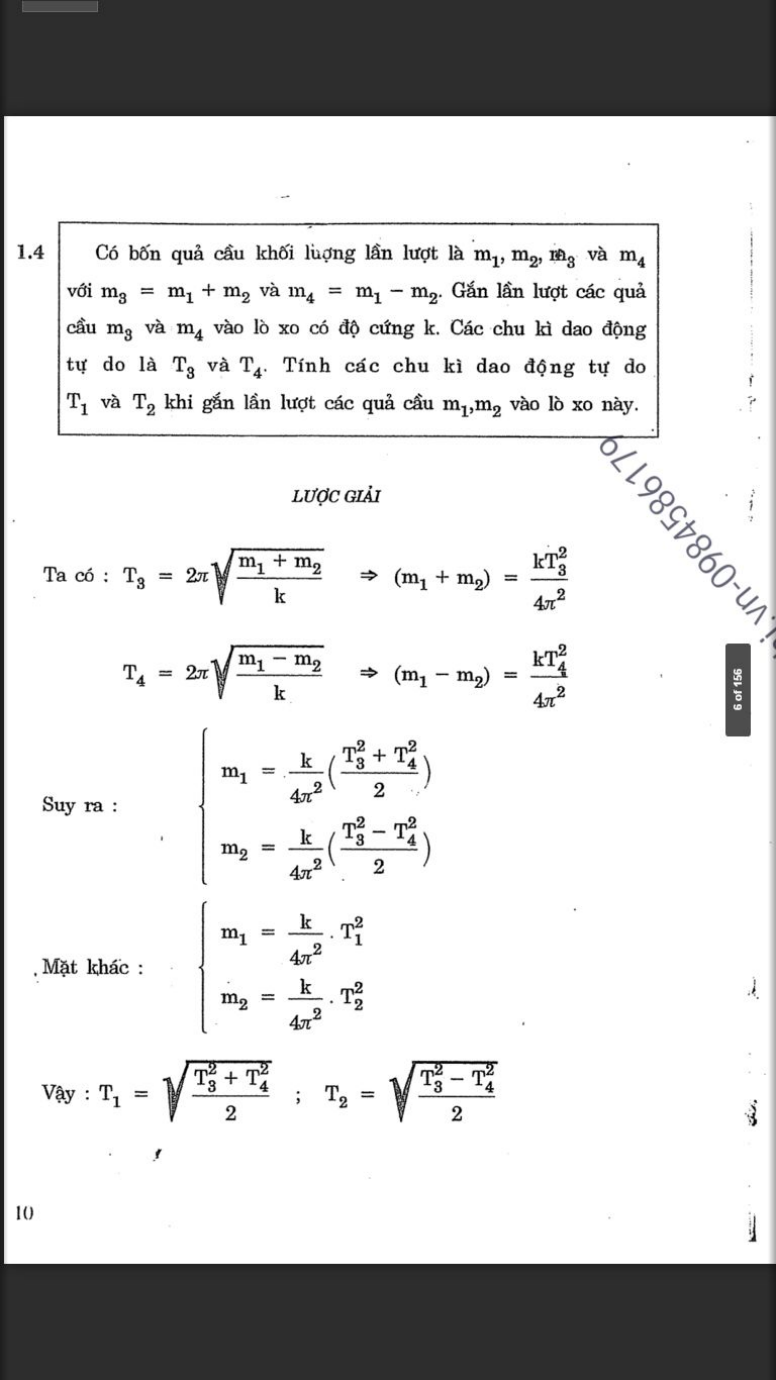 Giới thiệu sách tham khảo Giải toán vật lý lớp 12 tập 1 - Bùi Quang Hân