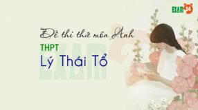 Đề thi thử THPT Lý Thái Tổ - Bắc Ninh môn Anh lần 2 - 2019